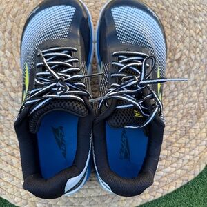 Altra Black and White Athletic Shoes